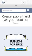How lulu.com looks like on a mobile device such as an iPhone.