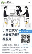 How lunwen.littlefairyessay.com looks like on a mobile device such as an iPhone.