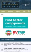 How luxurycoachlifestyle.com looks like on a mobile device such as an iPhone.