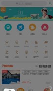 How ly.com looks like on a mobile device such as an iPhone.