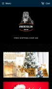 How lyonstactical.com looks like on a mobile device such as an iPhone.