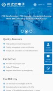 How lzjpcb.com looks like on a mobile device such as an iPhone.