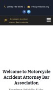 How maaba.org looks like on a mobile device such as an iPhone.