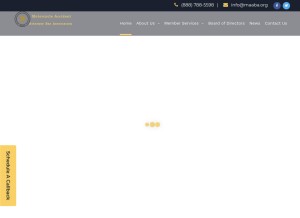 How maaba.org looks like on a tablet such as an iPad.