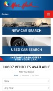 How machaik.com looks like on a mobile device such as an iPhone.