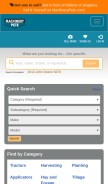How machinerypete.com looks like on a mobile device such as an iPhone.