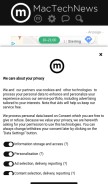 How mactechnews.de looks like on a mobile device such as an iPhone.