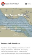 How madesmart.nl looks like on a mobile device such as an iPhone.