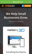 How madwiremedia.com looks like on a mobile device such as an iPhone.