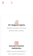 How magepoint.com looks like on a mobile device such as an iPhone.