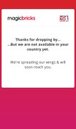 How magicbricks.com looks like on a mobile device such as an iPhone.