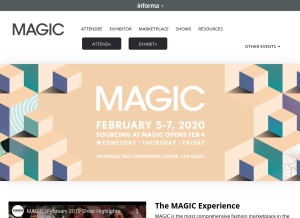 How magiconline.com looks like on a tablet such as an iPad.