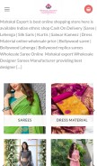 How mahakalexport.com looks like on a mobile device such as an iPhone.