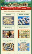 How mahjonggjatekok.com looks like on a mobile device such as an iPhone.
