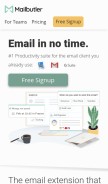 How mailbutler.io looks like on a mobile device such as an iPhone.