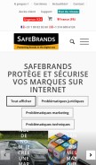 How mailclub.fr looks like on a mobile device such as an iPhone.