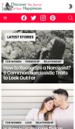 How mainadvices.com looks like on a mobile device such as an iPhone.