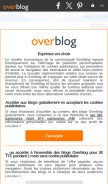How maisoneco.over-blog.com looks like on a mobile device such as an iPhone.