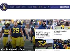 How maizenbrew.com looks like on a tablet such as an iPad.