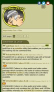 How majorgeeks.com looks like on a mobile device such as an iPhone.