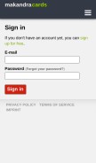 How makandracards.com looks like on a mobile device such as an iPhone.