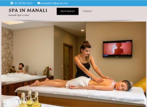 How manalispa.com looks like on a tablet such as an iPad.