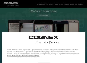 How manateeworks.com looks like on a tablet such as an iPad.