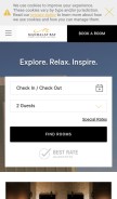 How mandalaybay.com looks like on a mobile device such as an iPhone.