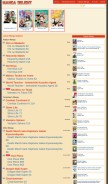 How mangadelight.com looks like on a mobile device such as an iPhone.