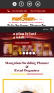 How mangalampvtltd.in looks like on a mobile device such as an iPhone.