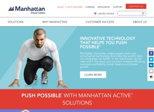 How manh.com looks like on a tablet such as an iPad.