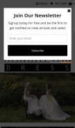 How manhattandress.com looks like on a mobile device such as an iPhone.