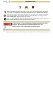 How manuelsweb.com looks like on a mobile device such as an iPhone.