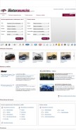 How marcamotoranuncios.com looks like on a mobile device such as an iPhone.