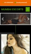 How mareenaescortinmumbai.com looks like on a mobile device such as an iPhone.