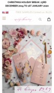 How margoandbees.com looks like on a mobile device such as an iPhone.