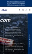 How markal.com looks like on a mobile device such as an iPhone.