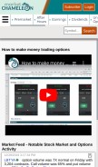 How marketchameleon.com looks like on a mobile device such as an iPhone.