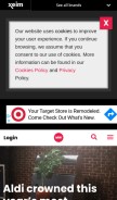 How marketingweek.com looks like on a mobile device such as an iPhone.