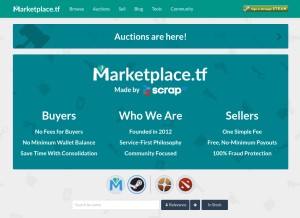 How marketplace.tf looks like on a tablet such as an iPad.