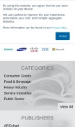 How marketresearch.com looks like on a mobile device such as an iPhone.