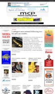 How masoncountypress.com looks like on a mobile device such as an iPhone.