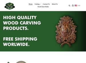 How masteroakco.com looks like on a tablet such as an iPad.