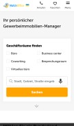 How matchoffice.at looks like on a mobile device such as an iPhone.