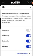 How mateo.sklep.pl looks like on a mobile device such as an iPhone.