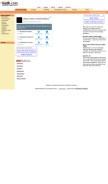 How math.com looks like on a mobile device such as an iPhone.
