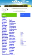 How mathworksheetsland.com looks like on a mobile device such as an iPhone.