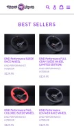How matsuriimports.com looks like on a mobile device such as an iPhone.