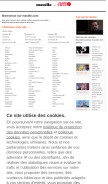 How maville.com looks like on a mobile device such as an iPhone.