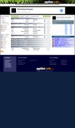 How maxifoot-live.com looks like on a mobile device such as an iPhone.